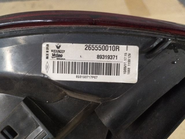 bontott RENAULT MEGANE III Bal Hátsó Lámpa