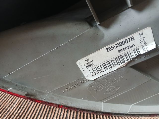 bontott RENAULT MEGANE III Bal Hátsó Lámpa