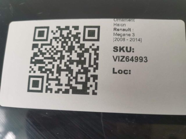 bontott RENAULT MEGANE III Csomagtérajtó Díszléc