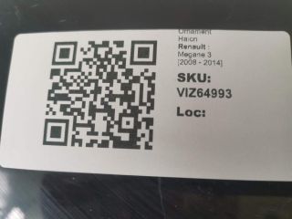 bontott RENAULT MEGANE III Csomagtérajtó Díszléc