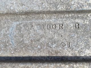 bontott RENAULT MEGANE III Első Lökhárító Merevítő (Fém)