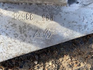 bontott RENAULT MEGANE III Első Lökhárító Merevítő (Fém)