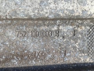 bontott RENAULT MEGANE III Első Lökhárító Merevítő (Fém)