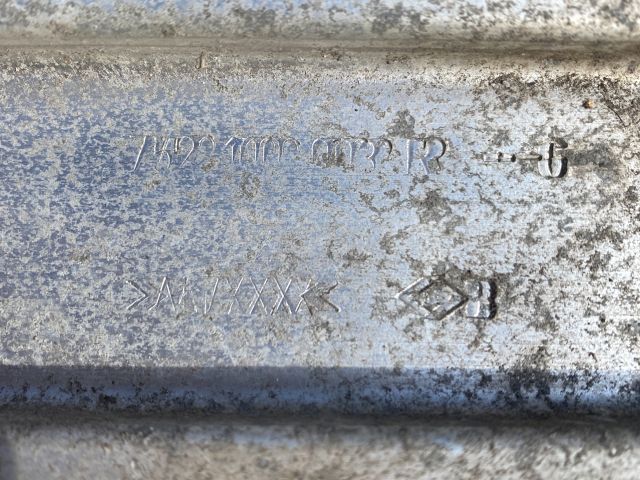 bontott RENAULT MEGANE III Első Lökhárító Merevítő (Fém)