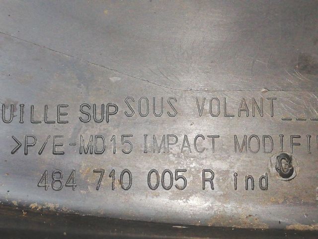 bontott RENAULT MEGANE III Felső Kormányoszlop Burkolat