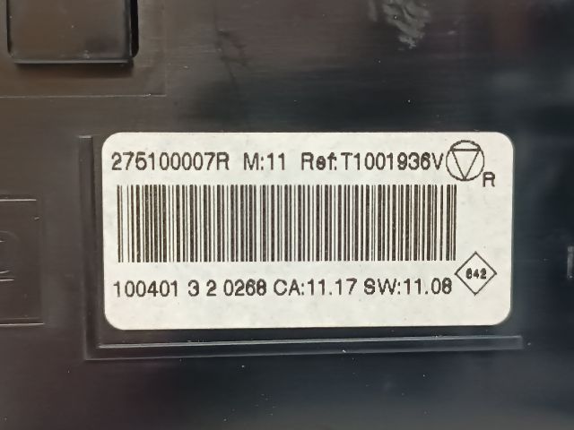 bontott RENAULT MEGANE III Fűtéskapcsoló (digit klímás)