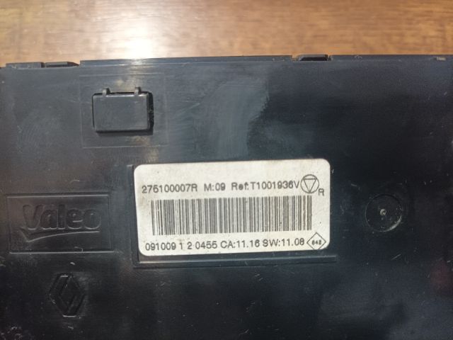 bontott RENAULT MEGANE III Fűtéskapcsoló (digit klímás)