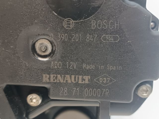 bontott RENAULT MEGANE III Hátsó Ablaktörlő Motor