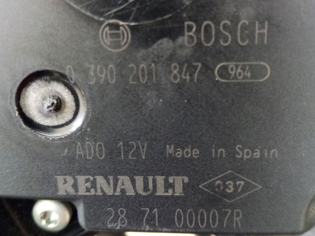 bontott RENAULT MEGANE III Hátsó Ablaktörlő Motor