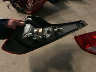 bontott RENAULT MEGANE III Hátsó Lámpa Szett