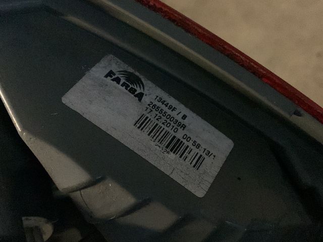 bontott RENAULT MEGANE III Hátsó Lámpa Szett