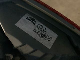 bontott RENAULT MEGANE III Hátsó Lámpa Szett