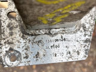 bontott RENAULT MEGANE III Hátsó Lökhárító Merevítő (Fém)