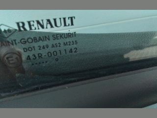 bontott RENAULT MEGANE III Jobb első Ablak
