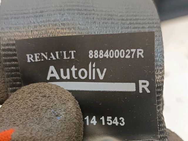 bontott RENAULT MEGANE III Jobb hátsó Biztonsági Öv