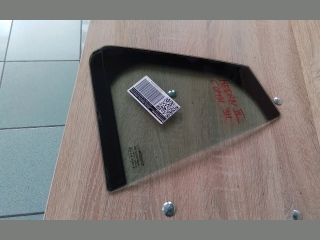 bontott RENAULT MEGANE III Jobb hátsó Fixüveg (Ajtóban)