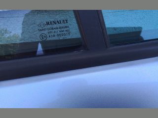 bontott RENAULT MEGANE III Jobb hátsó Fixüveg (Ajtóban)