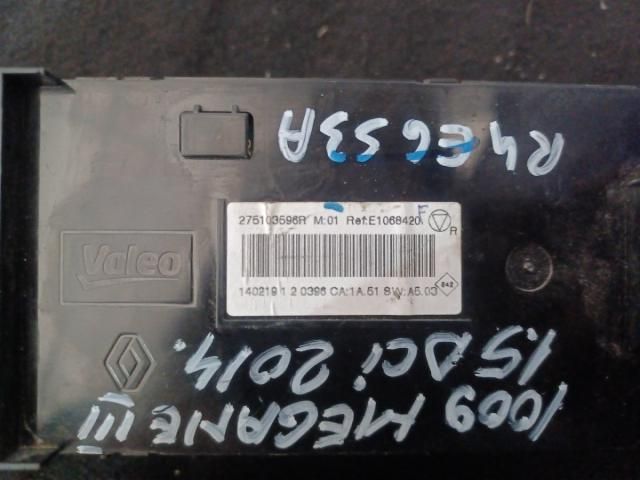 bontott RENAULT MEGANE III Klíma Kapcsoló