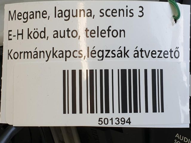 bontott RENAULT MEGANE III Komplett Kormánykapcsoló (Bajuszkapcsoló)