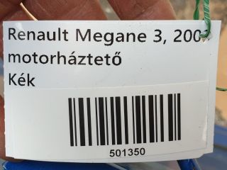 bontott RENAULT MEGANE III Motorháztető