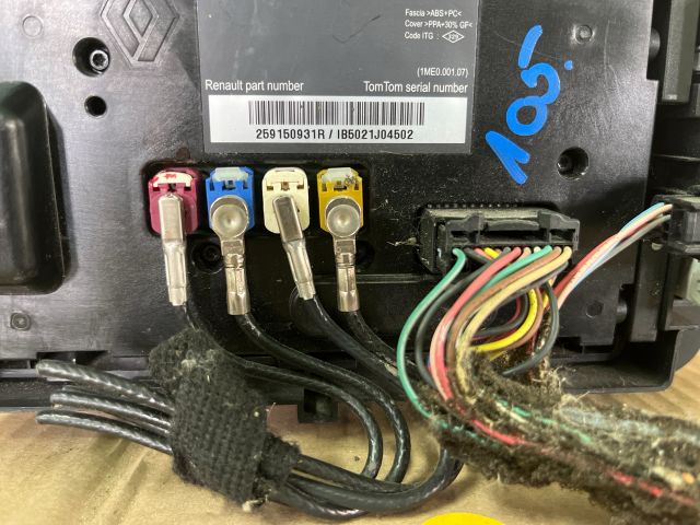 bontott RENAULT MEGANE III Multifunkciós Kijelző