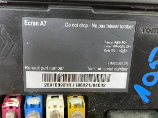 bontott RENAULT MEGANE III Multifunkciós Kijelző