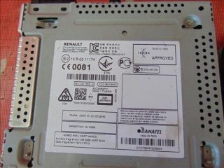 bontott RENAULT MEGANE III Navigációs Fejegység