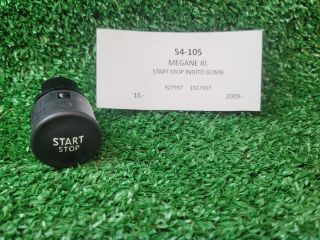 bontott RENAULT MEGANE III Start / Stop Indító Gomb