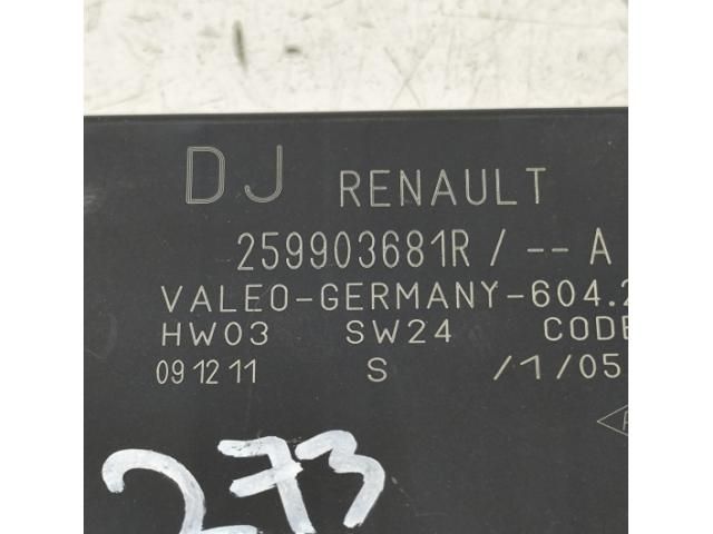 bontott RENAULT MEGANE III Tolatóradar Elektronika