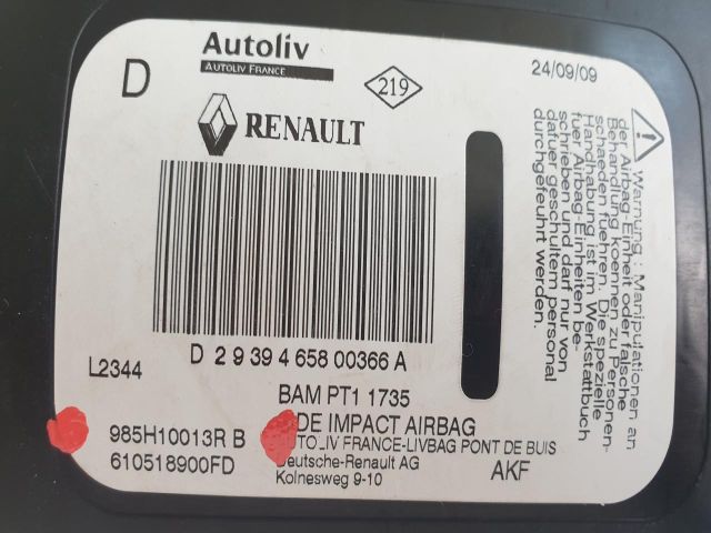 bontott RENAULT MEGANE III Utasoldali Légzsák