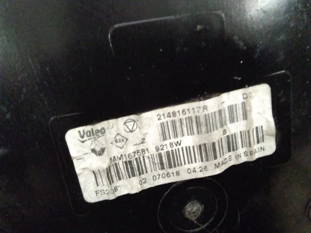 bontott RENAULT MEGANE IV Hűtőventilátor