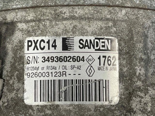 bontott RENAULT MEGANE IV Klímakompresszor