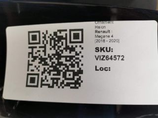 bontott RENAULT MEGANE IV Csomagtérajtó Díszléc