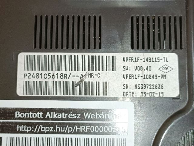 bontott RENAULT MEGANE IV Grandtour Kilométeróra