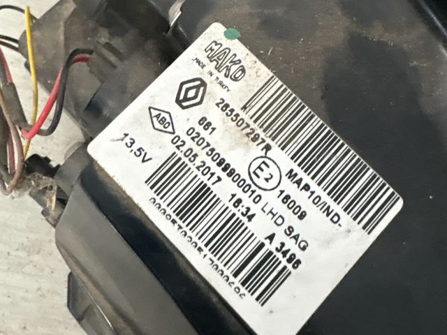 bontott RENAULT MEGANE IV Grandtour Jobb Külső Hátsó Lámpa