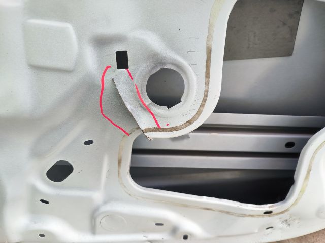 bontott RENAULT MEGANE IV Jobb első Ajtó (Üres lemez)