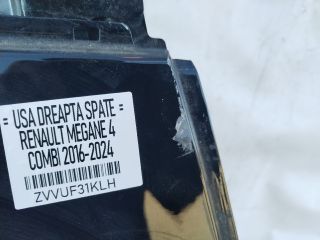 bontott RENAULT MEGANE IV Jobb hátsó Ajtó (Üres lemez)