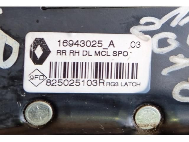 bontott RENAULT MEGANE IV Jobb hátsó Ajtózár