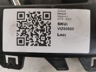 bontott RENAULT MEGANE IV Jobb Ködlámpa Rács