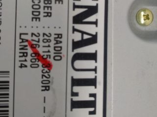 bontott RENAULT MEGANE IV Rádió / CD