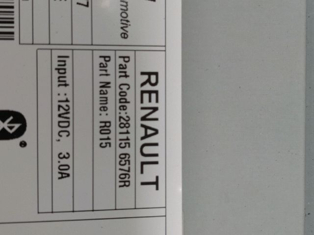 bontott RENAULT MEGANE IV Rádió / CD