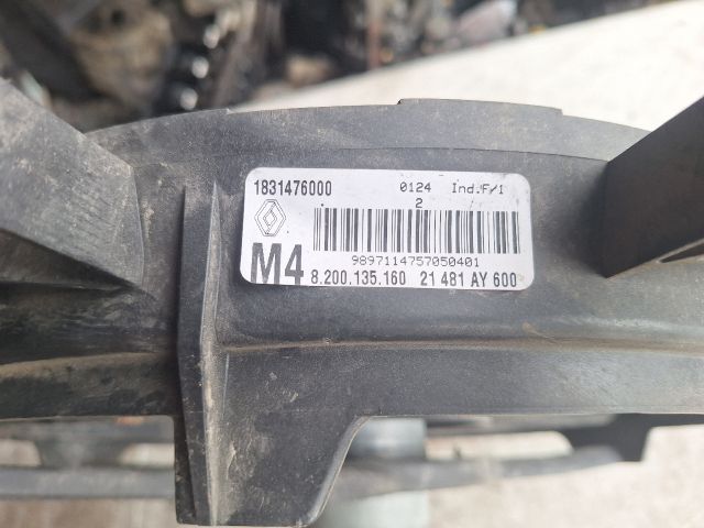 bontott RENAULT MODUS Hűtőventilátor