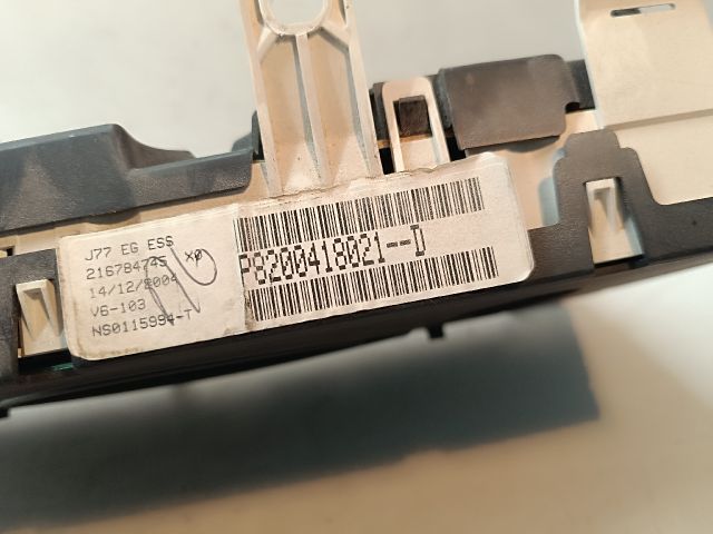 bontott RENAULT MODUS Kilométeróra