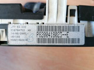 bontott RENAULT MODUS Kilométeróra