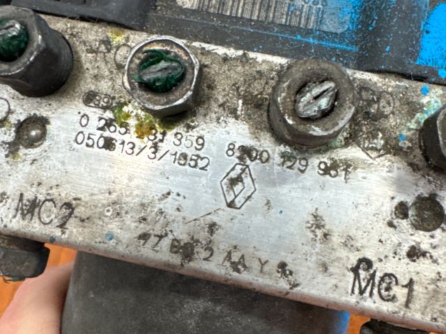 bontott RENAULT MODUS ABS Kocka