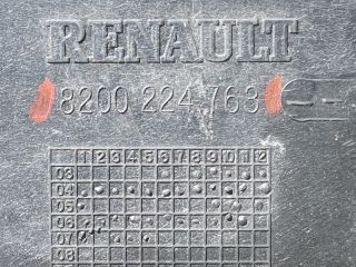 bontott RENAULT MODUS Homlokfal (Üres lemez)