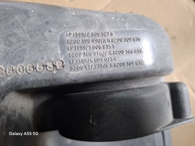 bontott RENAULT MODUS Légszűrő Ház