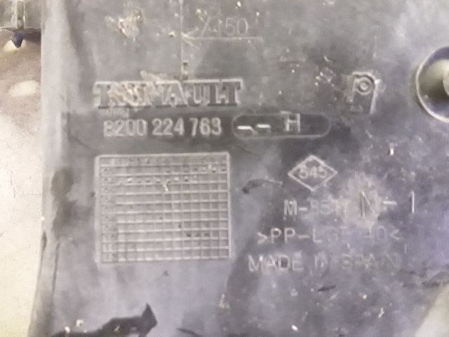 bontott RENAULT MODUS Homlokfal (Üres lemez)