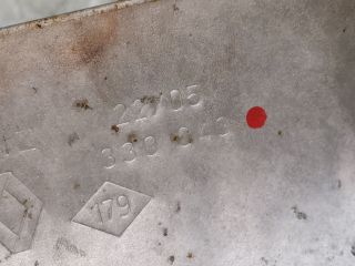 bontott RENAULT MODUS Leömlő Hővédő Lemez