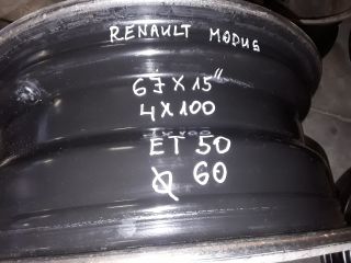 bontott RENAULT MODUS Acélfelni Szett